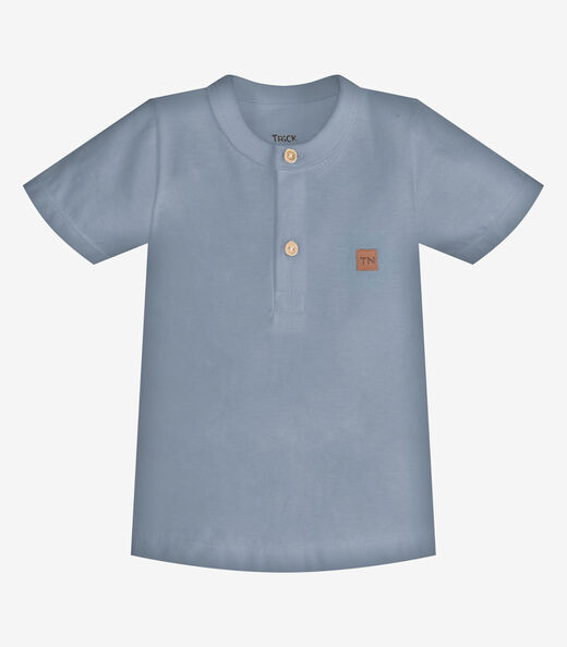 Conjunto Infantil Camiseta Com Bermuda Trick Nick Azul
