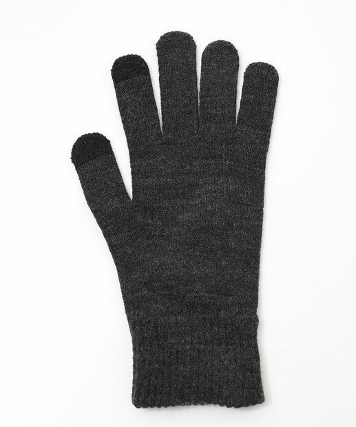 Luvas Masculina Tricô Marisa Preto