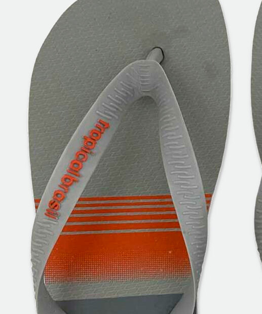 Chinelo Masculino Estampado Tropical Brasil 