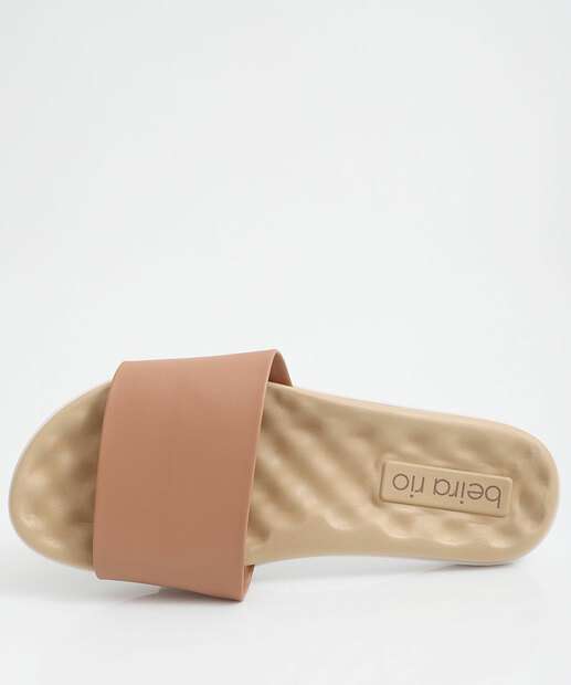 Rasteirinha Feminina Beira Rio Bege