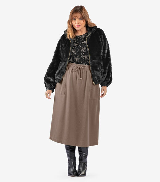 Image_Blusa Manga Longa Plus Size Secret Glam Preto