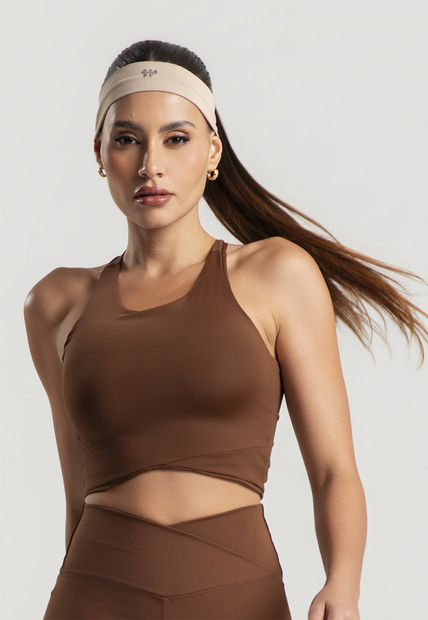 Faixa de Cabelo Bege Wemood