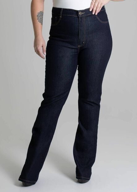 Calça Jeans Sawary Plus Size Bootcut - 275222