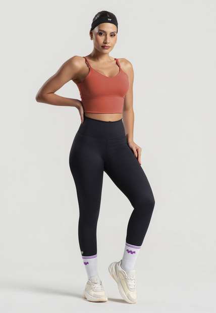 Top com Alças Finas Reguláveis Terracota Wemood