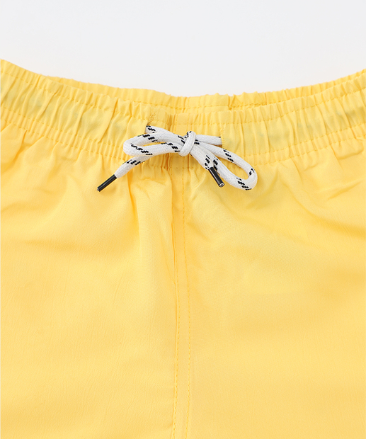 Bermuda Infantil Surf Lisa MR Tam 1 a 4 Amarelo