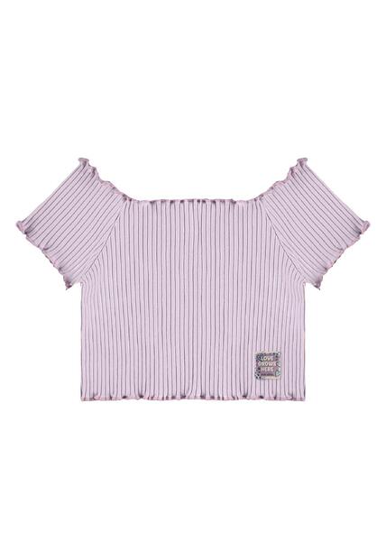 Conjunto Blusa Short Estampado Bee Loop