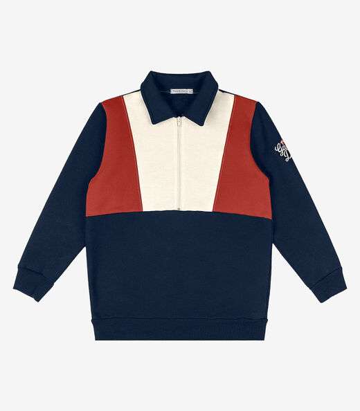 Blusão Infantil Masculino Trick Nick Azul