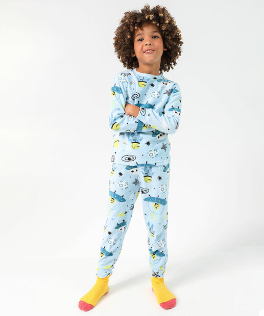 Image_Pijama Infantil Astronauta Marisa Tam 4 a 12 Azul