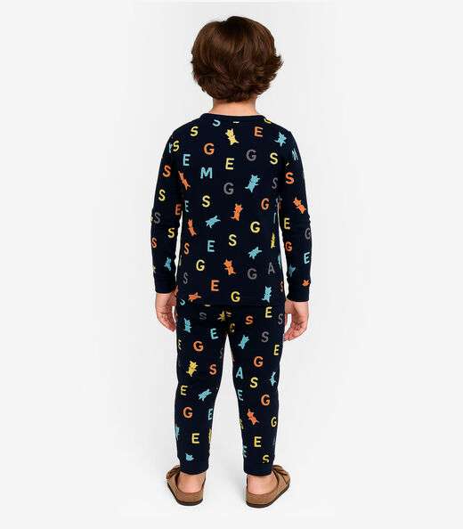 Pijama Menino Infantil Select Azul
