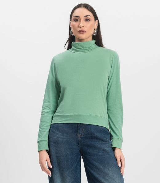 Image_Blusão Gola Alta Infinita Cor Feminino Verde
