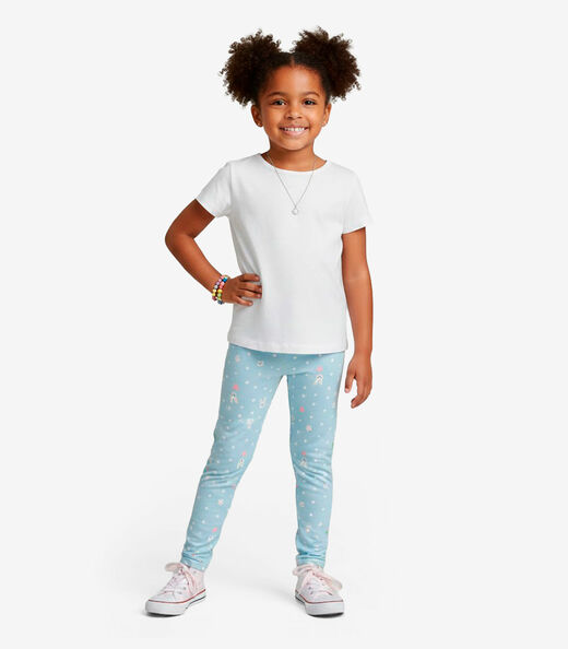 Image_Legging Infantil Em Cotton Select Azul