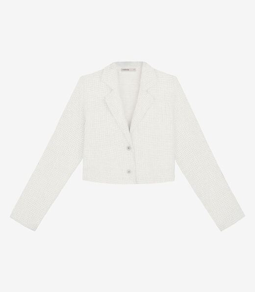 Casaco Feminino Tweed Polly Endless Bege