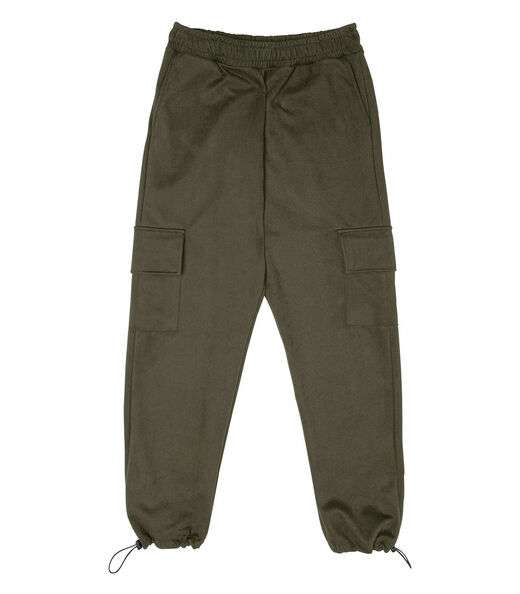 Calça Juvenil Feminina Em Suede Sarjado Minty Verde
