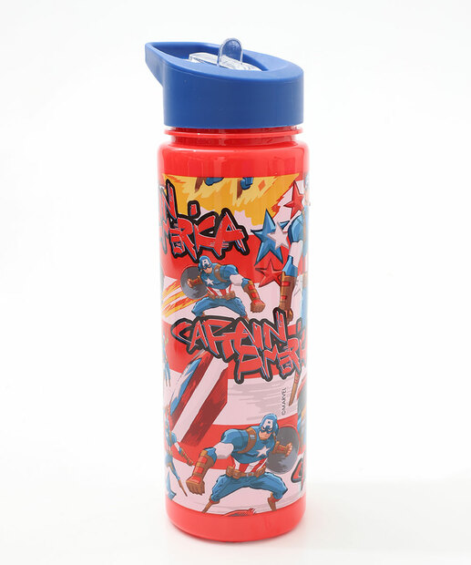 Image_Garrafa Squeeze Capitão América Marvel 670ml Vermelho