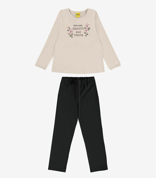 Image_Conjunto Blusa com Legging Rovi Kids Bege
