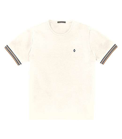 Camiseta Básica Masculina Diametro Bege