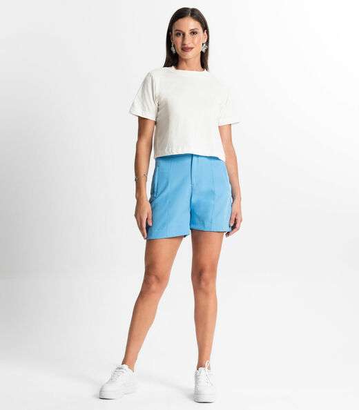 Camiseta Feminina Rovitex Bege