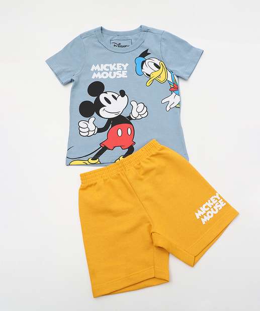 Image_Conjunto Infantil Mickey Disney Tam 1 a 3 Azul