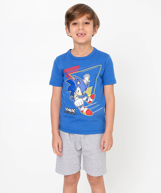 Image_Conjunto Infantil Manga Curta Sonic Tam 4 a 10 Azul