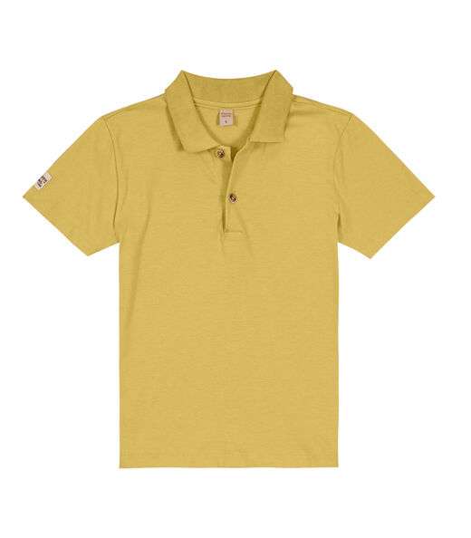 Camisa Polo Juvenil Meia Malha  Trick Nick Amarelo