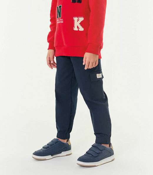 Conjunto Infantil Blusão Com Calça Trick Nick Vermelho