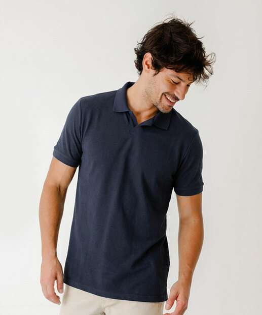 Image_Polo Masculina Manga Curta MR Azul