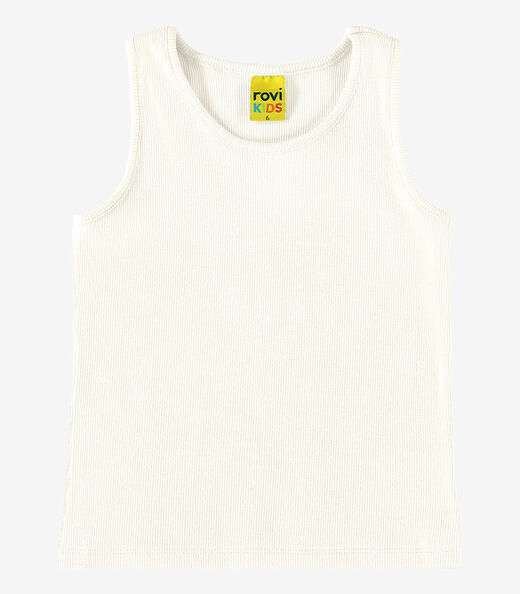 Regata Infantil Feminina Em Ribana Rovi kids Bege