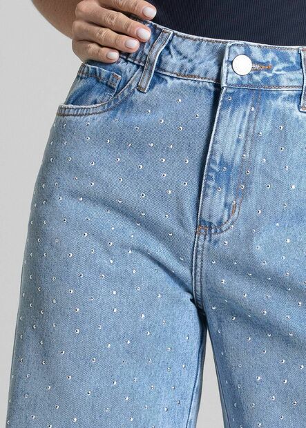 Calça Jeans Sawary Super Wide Leg - 282624