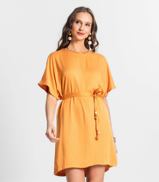 Vestido Curto Feminino Endless Marrom