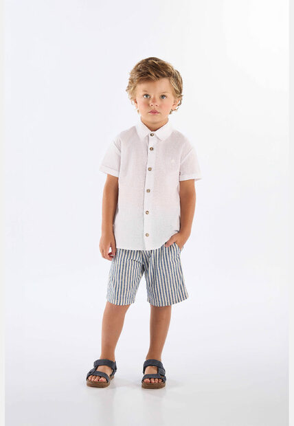 Bermuda Listrada Infantil Up Baby