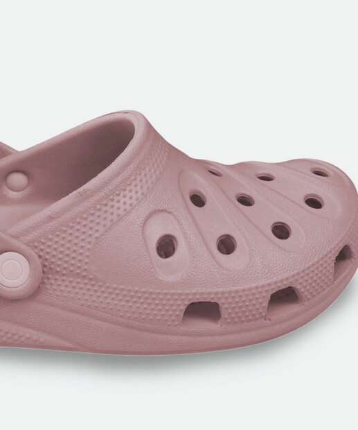 Sandália Babuche Crocs Feminina Meleve Rosê 