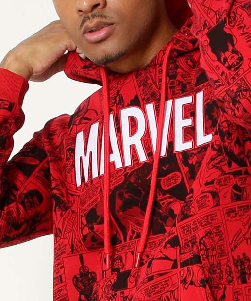 Blusão Masculino Moletom Estampa Vingadores Marvel