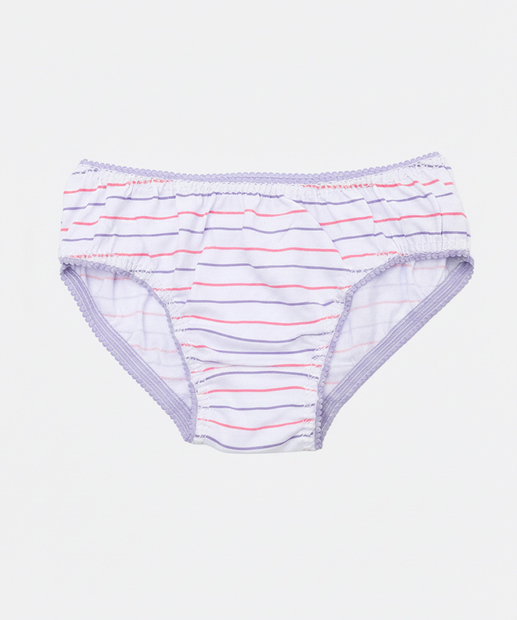 Kit Calcinha Infantil Feminina com 3 Peças Marisa