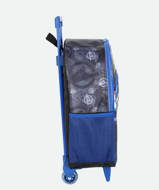 Mochila Mala Com Rodas Infantil Vingadores Marvel
