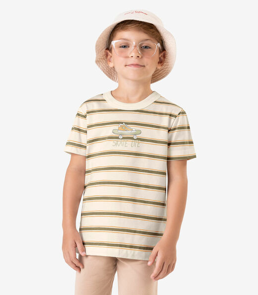 Image_Camiseta Infantil Meia Malha Rovi Kids Bege