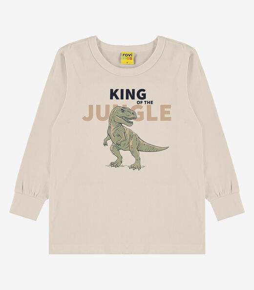 Image_Camiseta Manga Longa em Meia Malha Rovi Kids Bege