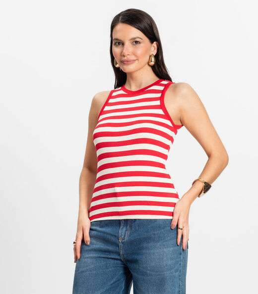 Image_Regata Feminina em Ribana de Viscose Rovitex Vermelho