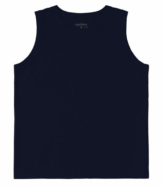 Regata Básica Infantil Masculina Rovi Kids Azul