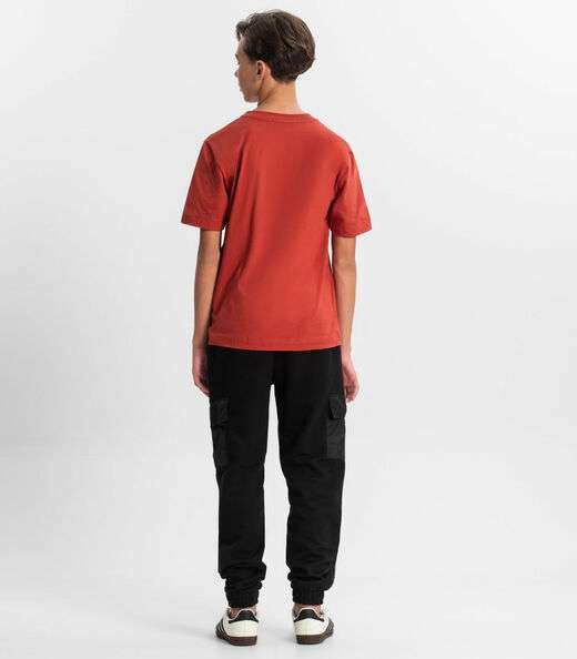 Calça Cargo Juvenil Masculina Minty Preto