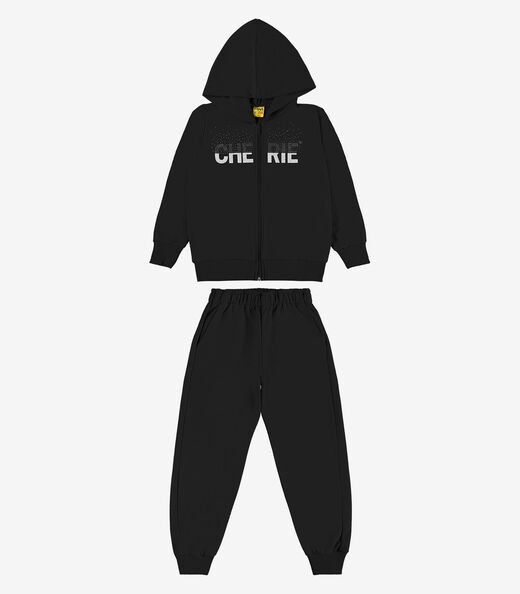 Image_Conjunto Jaqueta  e Calça Moletom Rovi Kids Preto