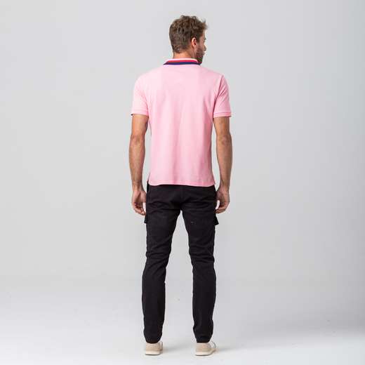 Camiseta Polo Rock e Soda Masculina