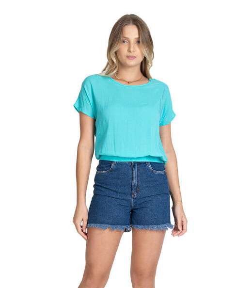 Image_Blusa Feminina manga curta Infinita Cor Sortida