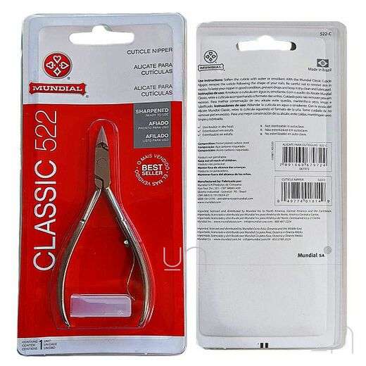 Alicate Mundial Cutícula Classic 522-C