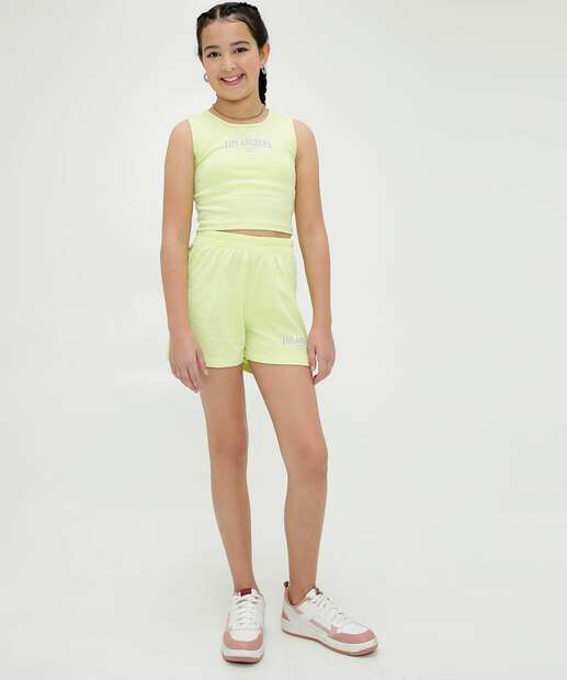 Short Juvenil Moletinho Marisa Tam 10 a 16