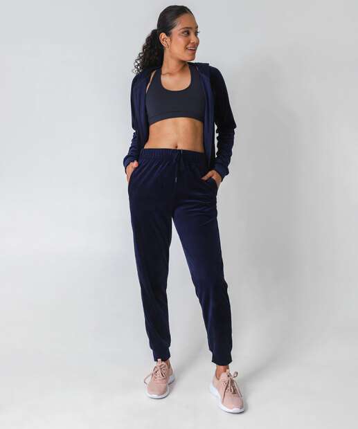 Image_Calça Jogger Plush Feminina Fitness Marisa Azul