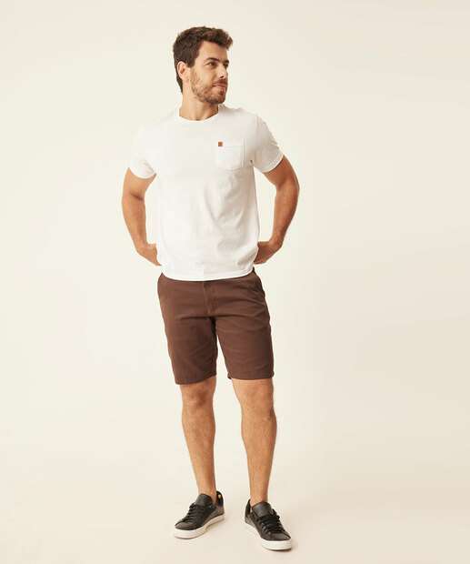 Bermuda Masculina Sarja Bolsos 