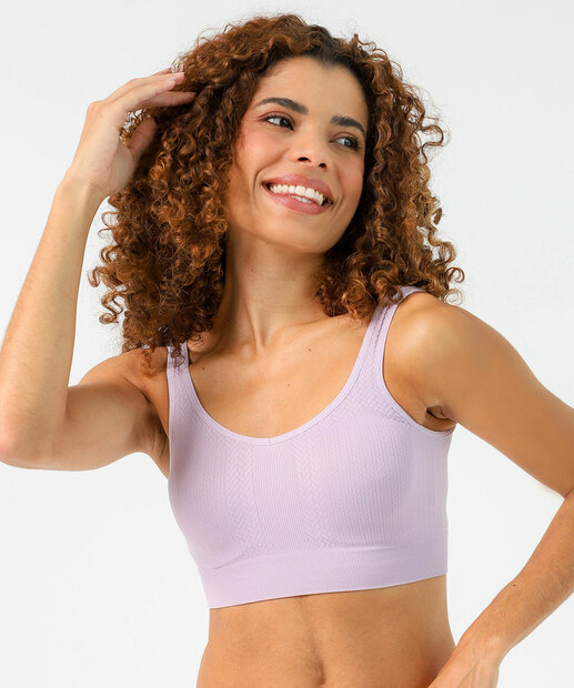 Image_Sutiã Top Alongado Jacquard Sem Bojo Sem Costura DelRio