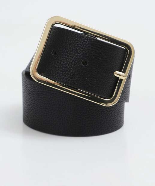 Cinto Feminino Textura Fivela Marisa