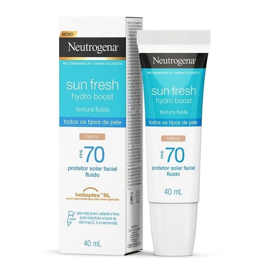 Image_Kit com 2 Unidades de Protetor Solar Facial Neutrogena Sun Fresh Hydro Boost FPS
