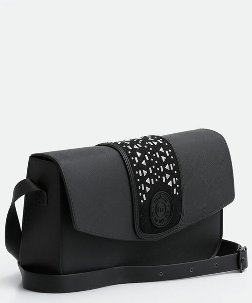 Bolsa Transversal Crossbody Feminina Strass Moleca